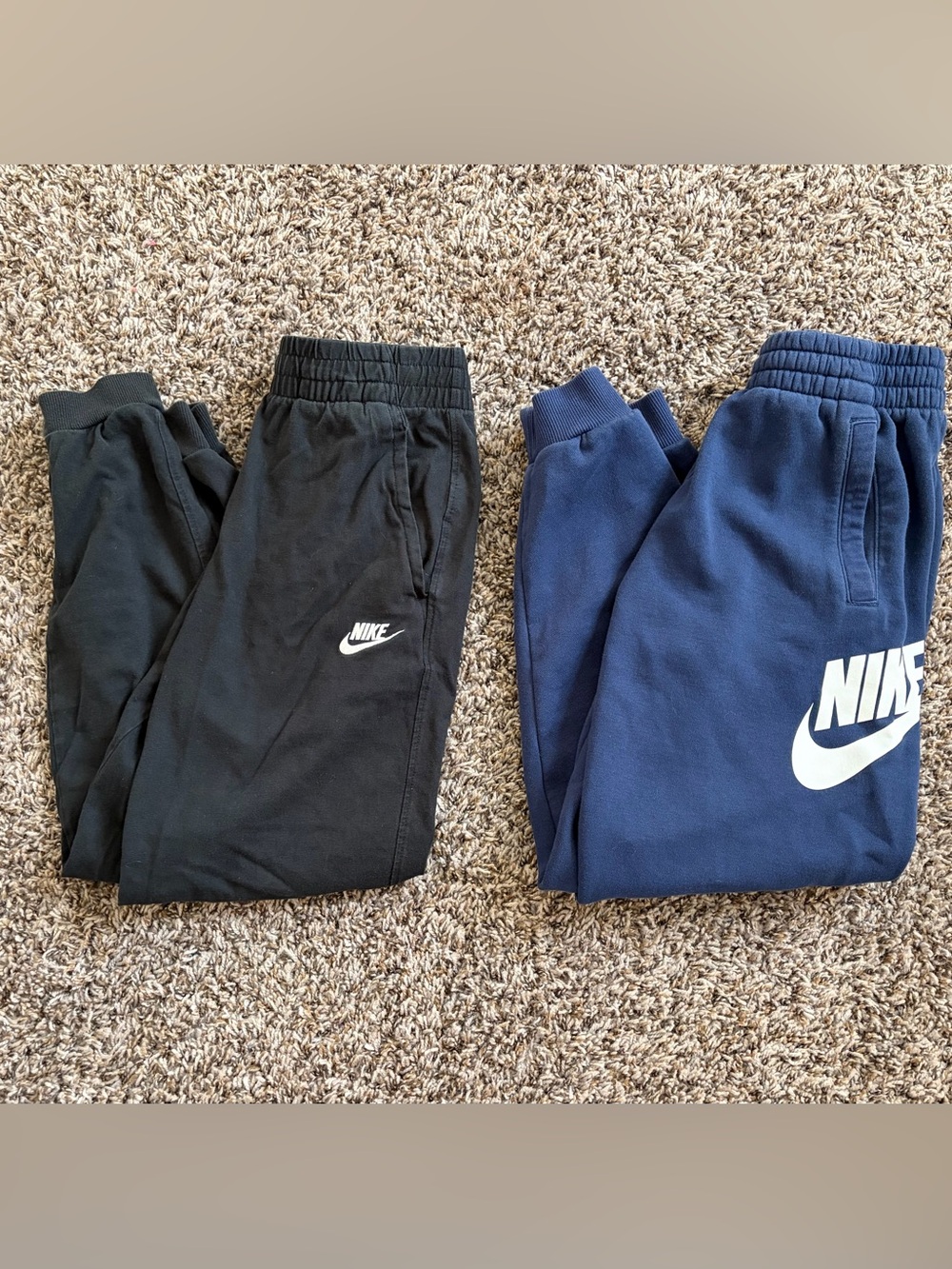 Nike Kids Joggers in Black and Navy Blue